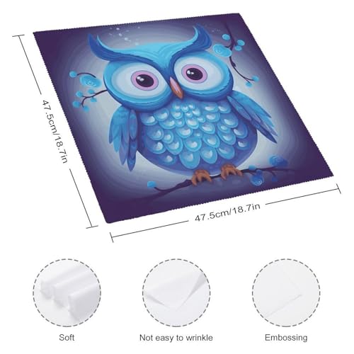 Servilletas de Tela Cuadradas 18x18 Pulgadas Pack x4 miniatura 2