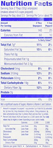 Act Ii Microwave Butter Lovers Popcorn, 77.03 Ounce -- 1 Each. #TOP2