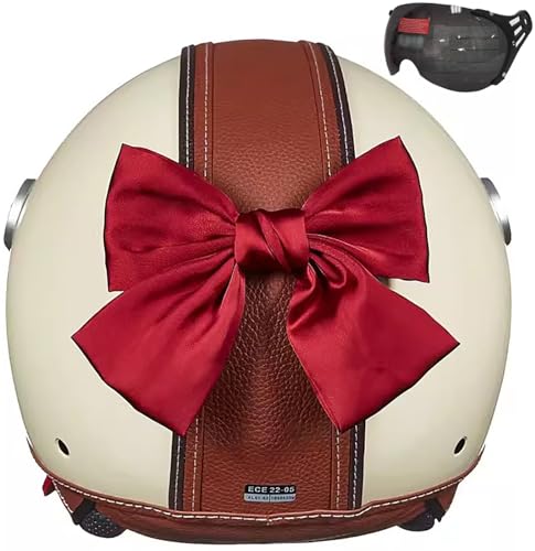 Casque de scooter rétro idéal pour vos balades en chopper