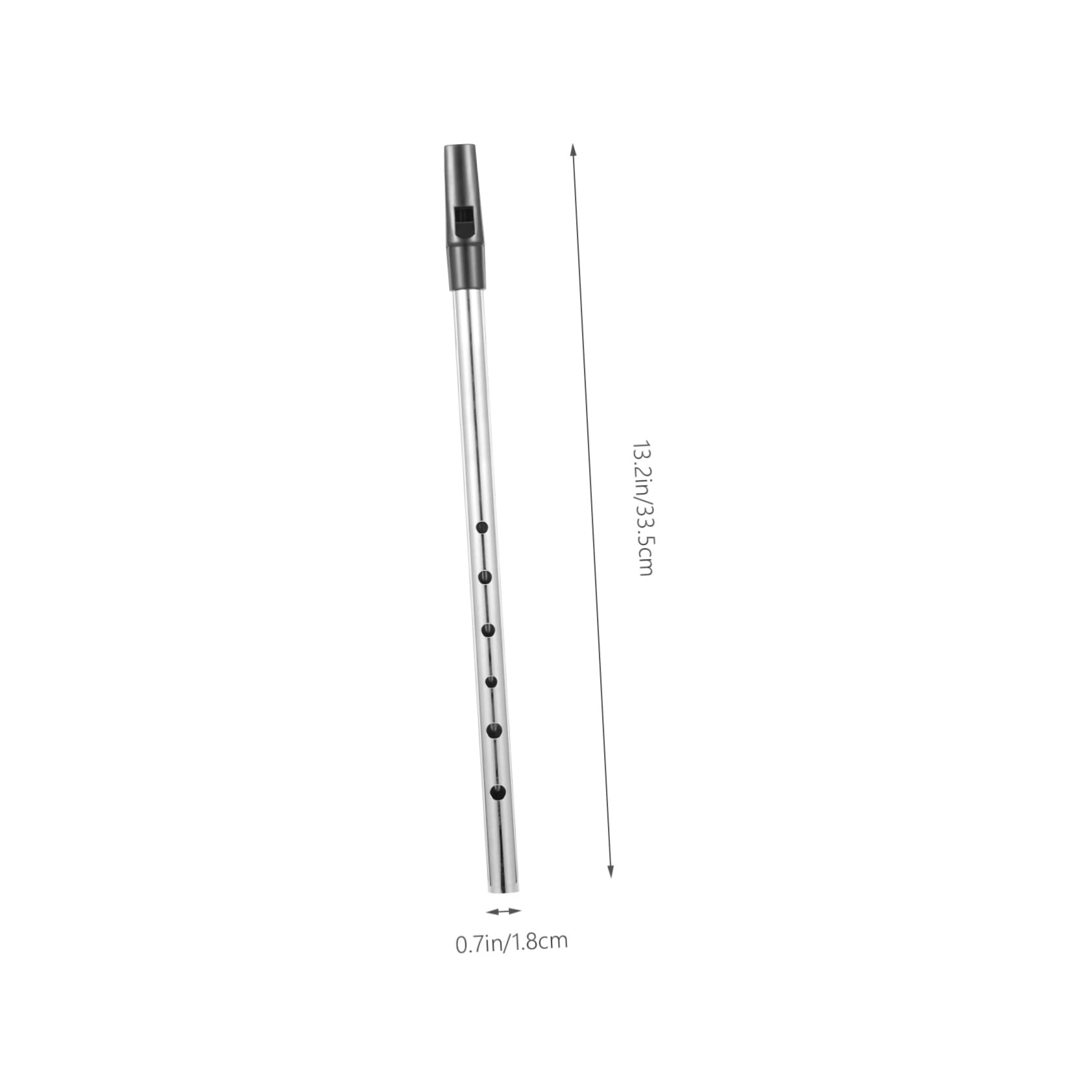 GOOHOCHY C Key Irish Whistle Flute for Beginners Musical Instrument Solid Material Safe and Smooth Design for Developing Rhythm and Music Perception