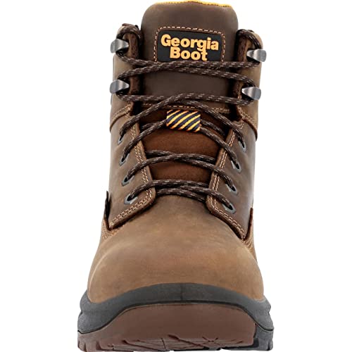 Image of Georgia Boot OT Waterproof Work Boot, Brown, Size 11(W)