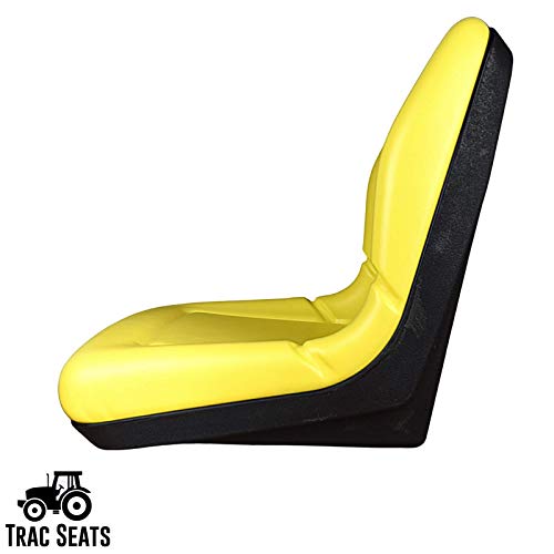 Trac Seats YELLOW-TS-18+JDBRKT2 Seat For John Deere 1023E 3025E 3032E 3038E 3203 Compact Tractor Lva14488 thumb #2
