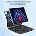 Emoonland Keyboard Case for iPad Air 11-inch (M3 2025/M2 2024) & iPad Pro 11 inch 4th/3rd/2nd/1st & 10.9” iPad Air 5th/4th Generation - Magic-Style Magnetic Keyboard with Trackpad, Auto Sleep/Wake up
