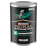 PRO PLAN VETERINARY DIETS Gastrointestinal Mousse Wet Dog Food 400g (pack of 12)