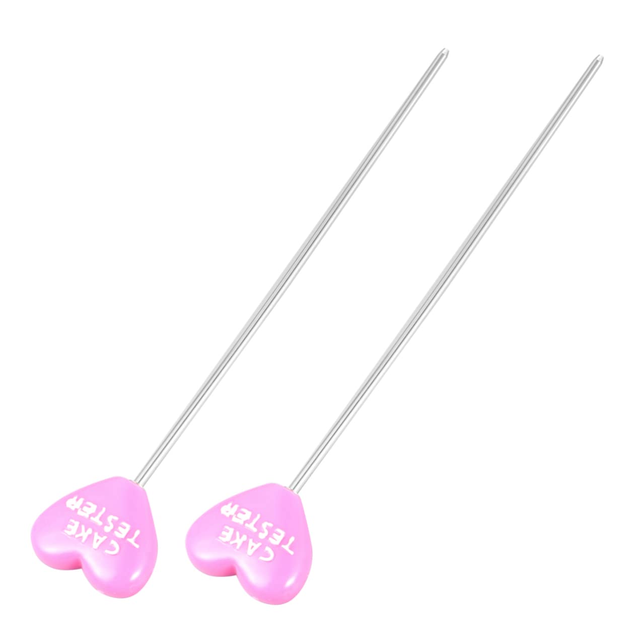 CIYODO 2pcs Stainless Steel Cake Tester Pins for Baking Decorative Cake Testing