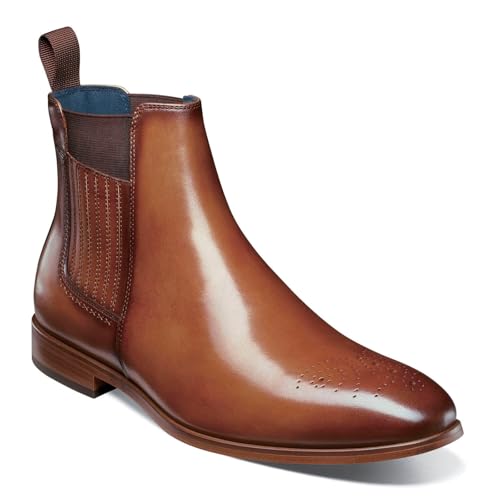 Stacy Adams Bradley Chelsea boot bottine homme tendance en cuir noir