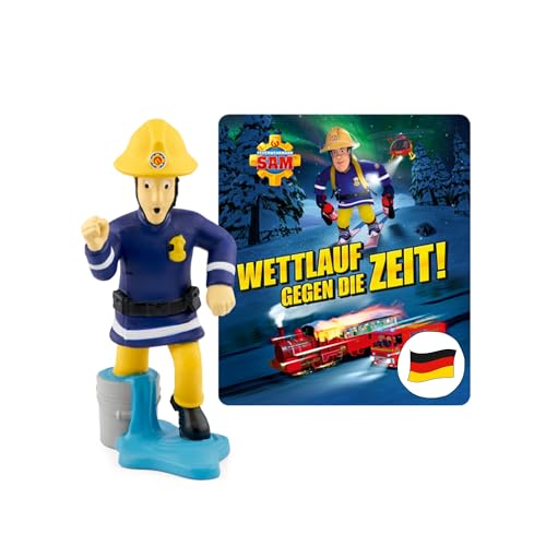 tonies Hörfigur für Toniebox, Feuerwehrmann Sam – Wettlauf gegen die Zeit!, Hörspiel mit 5 Geschichten für Kinder ab 3 J...
