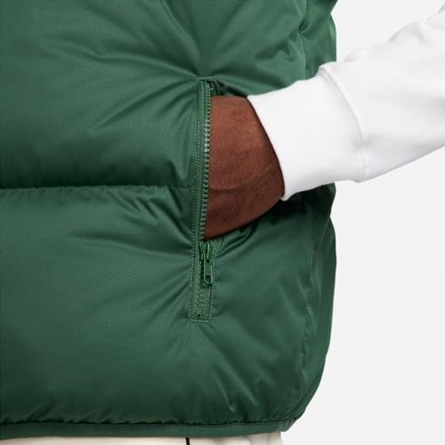 Image of Nike Sportswear Club PrimaLoft Men's Water-Repellent Puffer Vest (Fir /White, FB7373-323) Size 3X-Large