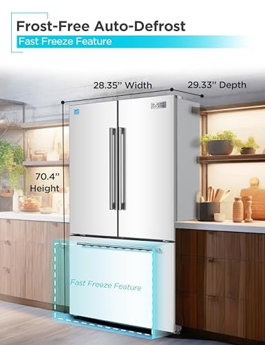 BLACK+DECKER 16 Cu.Ft. French Door