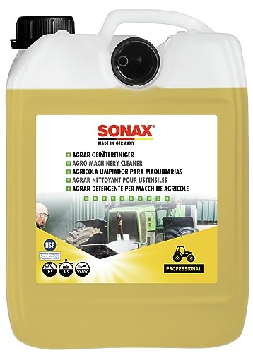 SONAX Limpiador Alcalino de Maquinarias Agrícolas 5L - Limpieza Avanzada de Vehículos y Talleres - Solución...