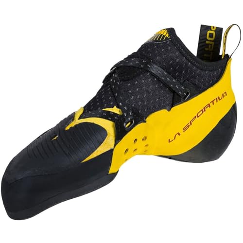 La Sportiva ZFCS018 Solution Comp, black / yellow, 23.5 cm