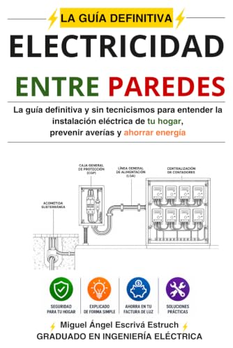 Electricidad entre paredes: La guía definitiva y sin tecnicismos para entender la instalación eléctrica de tu hogar, prevenir averías y ahorrar energía