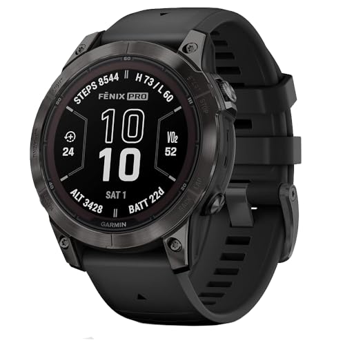 Garmin Fenix 7 Pro Sapphire Solar, GPS Smartwatch, Built-in Flashlight (Black) Bundle with 2 Year Enhanced Protection Pack - Image 3