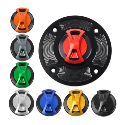 Bouchon carburant moto en aluminium anodisé pour GSXR 1000 1300 - 2