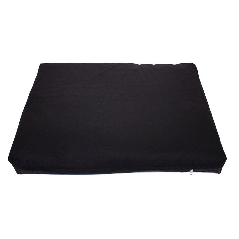 Cudegui Zabuton Meditation Cushion, Meditation Cushion Floor Pillow, Meditation mat with eco firendly Filling (Black)