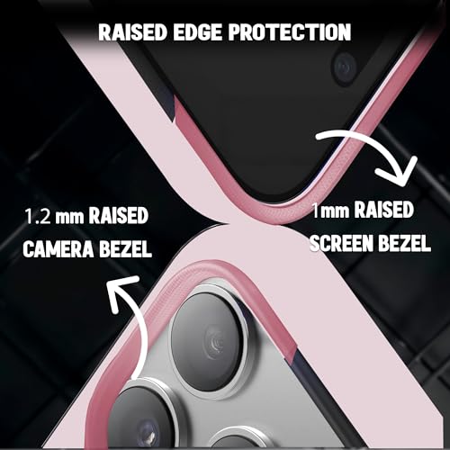 Image of Kratos Active Grip Silicone Case Cover Compatible with iPhone 17 Pro Max - Enhanced Protection, Wireless Magnetic Charging Case with Raised Edge Camera & Screen Protection, Shock-Resistant Design