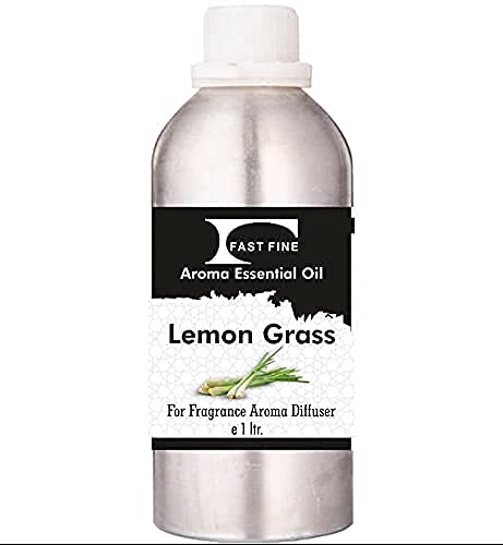 Fast Fine Pure Lemon Grass Diffuser Aroma Essential Oil long lasting Aroma Perfume (Pack of 1 Liter) (B09BLXSJQL) Amazon Price History, Amazon Price Tracker