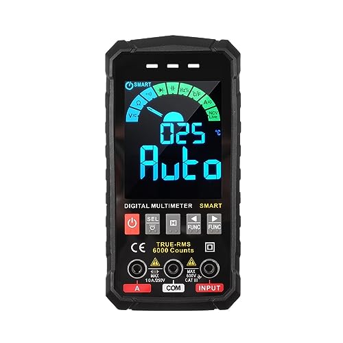 Multimètre électricien testeur de tension alternatif continu ohm TRMS 126B