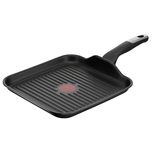 Tefal Unlimited G25540 Grillpan, 26 x 26 cm, braadpan, universele pan, alle warmtebronnen, ook inductie
