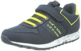 Lederdecksohle Richter Kinderschuhe Junior 2 Straßen-Laufschuh, Atlantic/neon Yellow, 39 EU