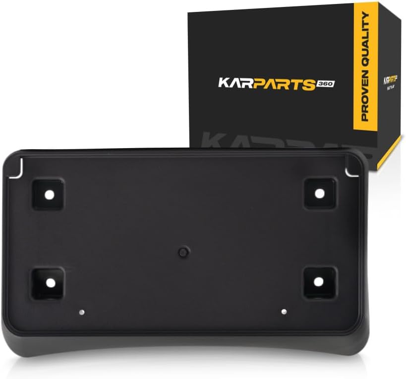 License Plate Bracket for Dodge Challenger 2008 2009 2010 | Front | PP Plastic | Replacement for CH1068161 | 68027815AA