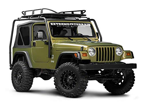Barricade Roof Rack Basket; Textured Black Universal; Some Adaptation May Be Required #TOP5