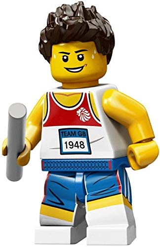 LEGO Olympic Minifigures: Olympic Relay Runner, Red - Image 2
