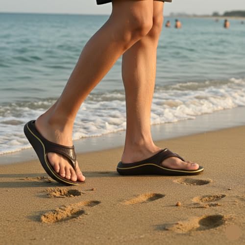 Image of TGH Men's EVA Slipper | Soft & Comfortable | Durable & Anti Skid | for Daily Use | Lightweight & Cushioned for Gents & Boys