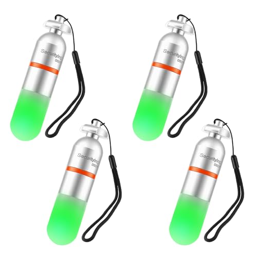Luz de señal estroboscópica de buceo nocturno SecurityIng con indicador mini LED verde
