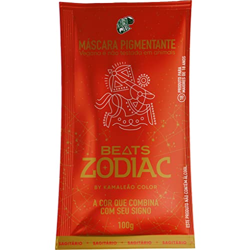 Máscara Pigmentante Beats Zodiac, Sagitário, Kamaleão Color, 100 g