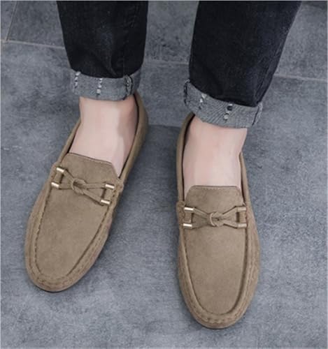 Men's Loafers Shoes Suede Vamp Moccasins Loafers Flexible Resistant Lightweight Casual Classic3
