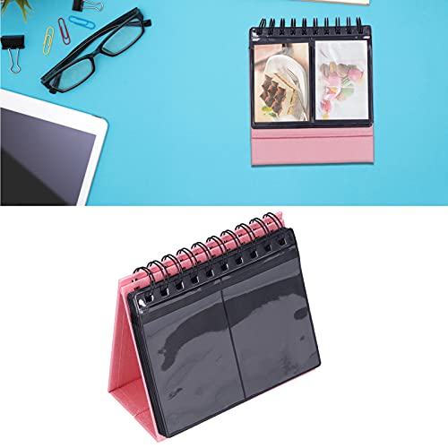Tenpac Desktop-Fotoalbum, tragbares 3-Zoll-Fotoalbum für Fuji(Rosa) – Bild 4