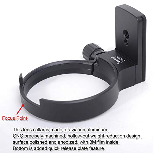 image for Tripod Mount Ring, iShoot Lens Collar Socket for Sigma 100-400mm f/5-6
