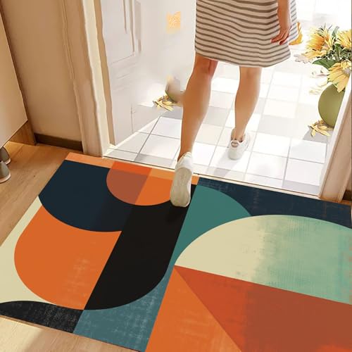 Paillasson Absorbant Tapis Entrée Antidérapant Lavable pour Cuisine - 5
