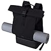 Johnny Urban Rucksack Damen & Herren Groß Schwarz - Allen XL -Großer Rolltop Backpack - Weekender Reiserucksack mit Bodenfach - Daypack für Uni Travel Reise - Wasserabweisend #3