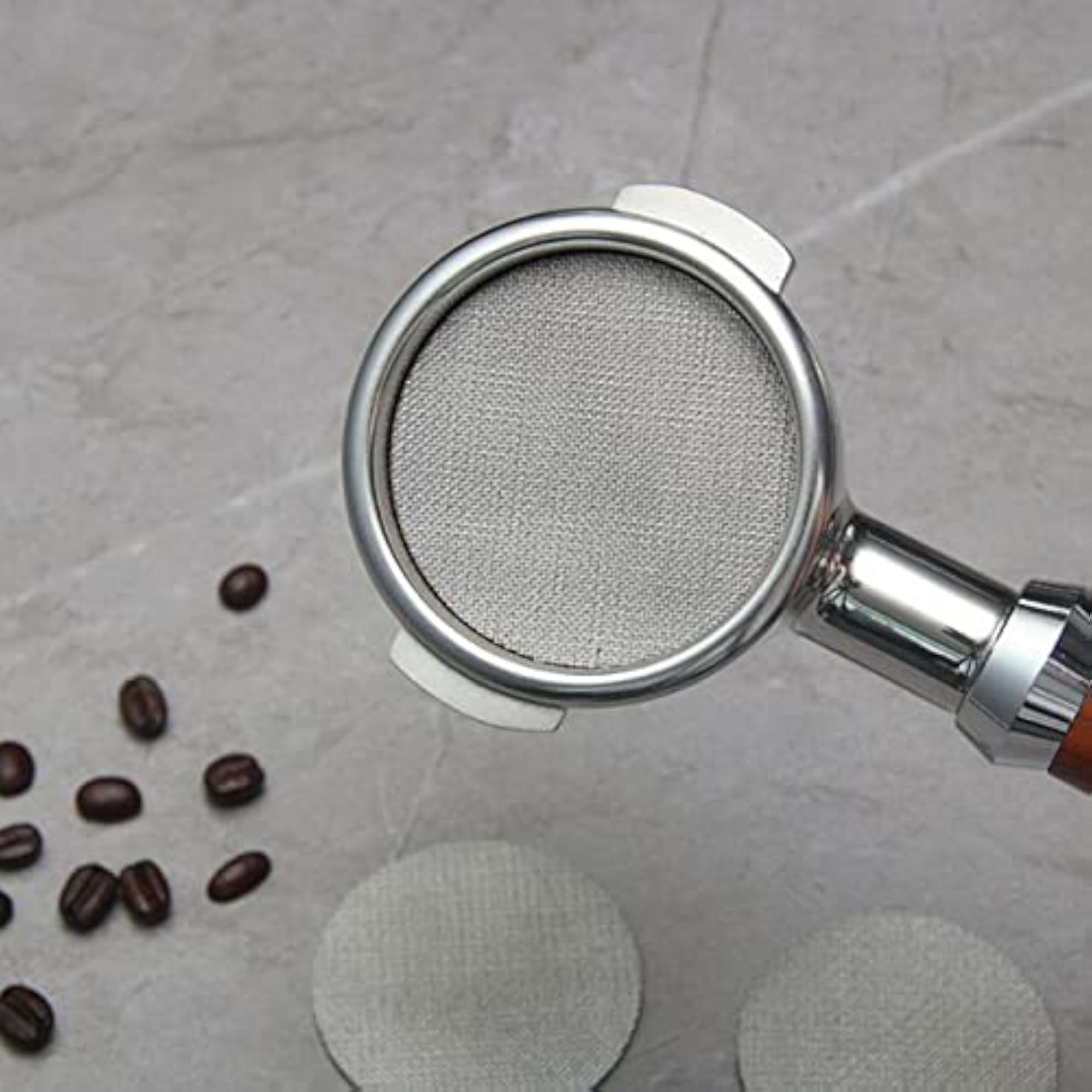 Stainless Steel Coffee Portafilter Screen Filter, 58mm