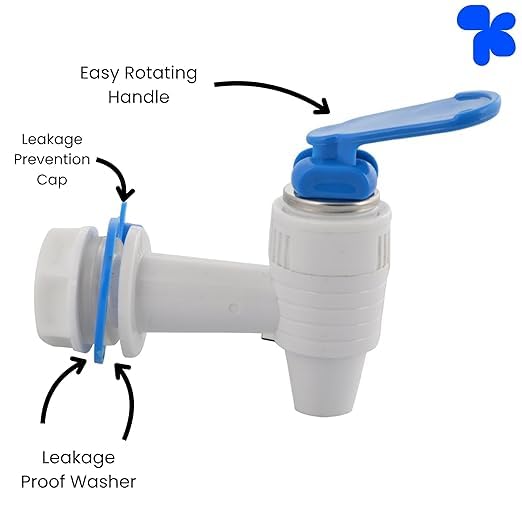 Image of CSI INTERNATIONAL RO Service Plastic Dolphin Tap for RO Water Purifier - Compatible with Most RO, UV, UF Systems - Leak-Proof & Durable Plastic Faucet Tap for Water Dispenser (Pack of 10)