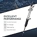 KAC Hydraulic Power Steering Rack and Pinion for Silverado 1500/Sierra 1500 07-13, Complete Power Steering Rack System Pinion Unit Replacement OE# 22-1036, 19207489, 19153072, 19153073, 19133646