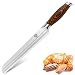 Produktbild WILDMOK Brotmesser Profi 20cm Brötchenmesser Wellenschliff Holzgriff und Extra Scharfe Fein Rostfreier Deutscher Edelstahl Sägemesser
