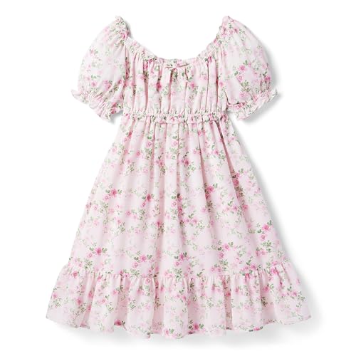 Janie and Jack Girl's Floral Dress (Big Kids)