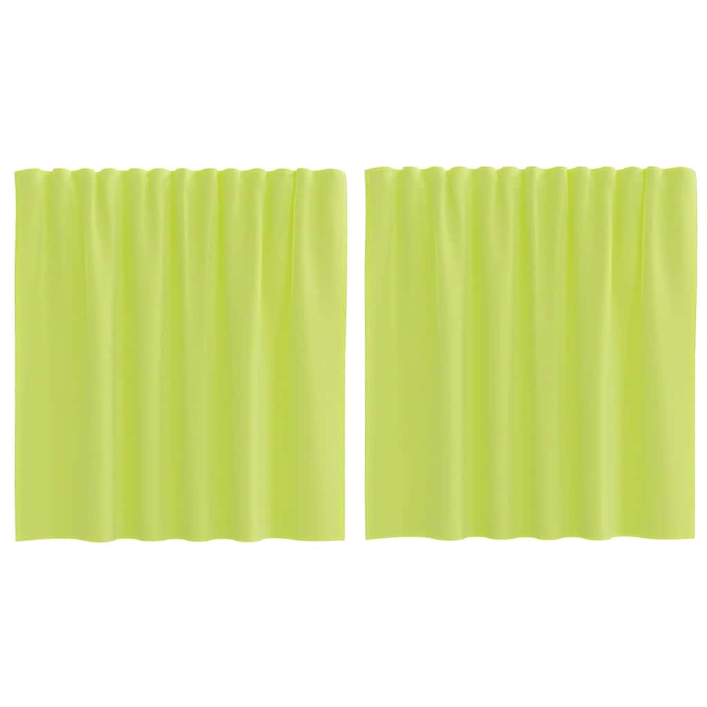 Voilages salon et chambre en polyester 140x140 cm pour une lumière douce