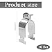 10 Set Tube Clamp Universal Strut Pipe Clamps, 2 Inch Wall Mount Conduit Clamps Tool with Bolt and Nut for Unistrut 4327 P1117, Galvanized Strut Channel Accessory (Silver)
