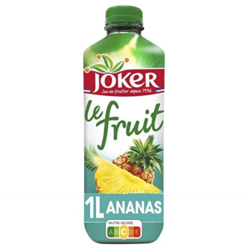 JOKER - Le Fruit Jus D'Ananas Pet 1L - Lot De 4