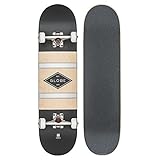 Complete Street tarjeta Globe G1 Diablo 2 Skateboard, Unisex Adulto, Negro (Silver), 8.0\"