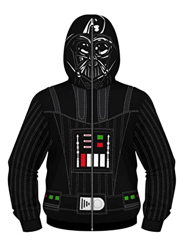 Kids Black White Troopers Inspired Pullover Zip up Hoodie Sports Sweatshirt Casual Jacket Unisex