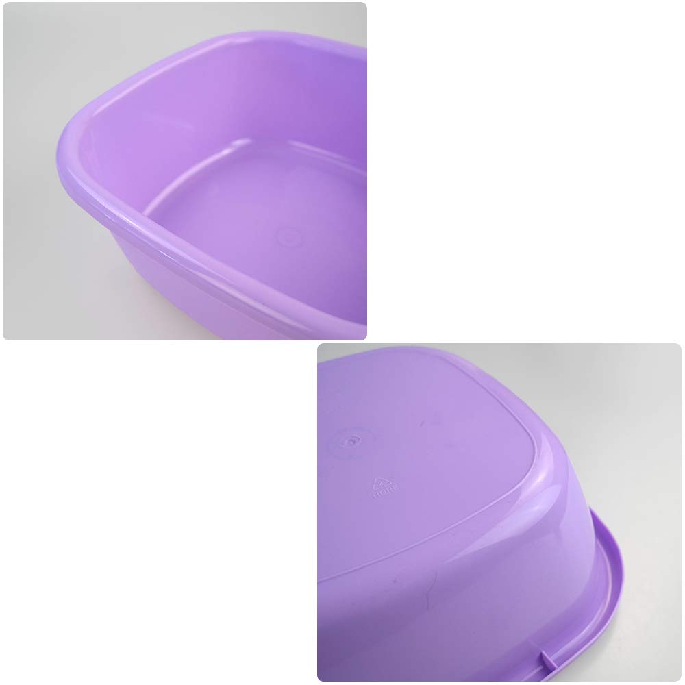 4 Paquets de Bassine Carrée, Bassine en Plastique