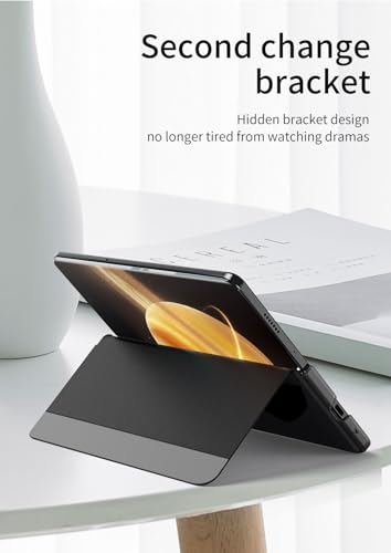 Étui Honor Magic V3 clapet marron pour éviter les rayures d'écran