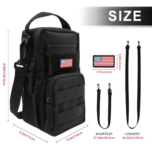 Magnetic Gym Bag for Men Women Crossbody Gym Bag with Magnets for Fitness Workout Sports Travel Tactical2