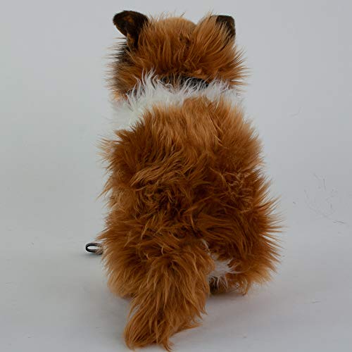 Teddys Rothenburg Langhaar Collie mit Blesse sitzend 35 cm Kuscheltier Hund by Uni-Toys
