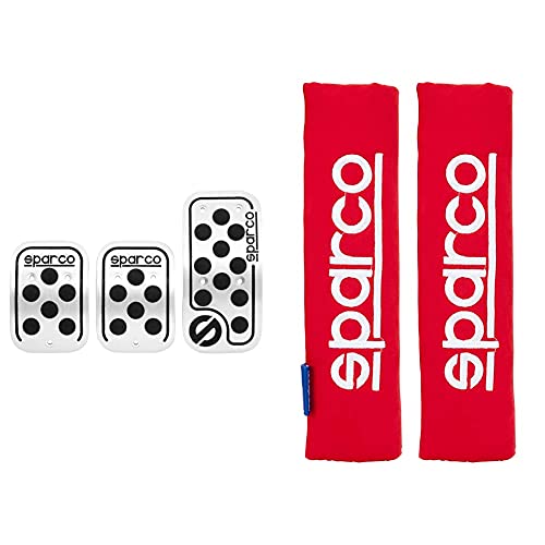 Sparco SPC0406BK Pedali Racing Alluminio/Gomma